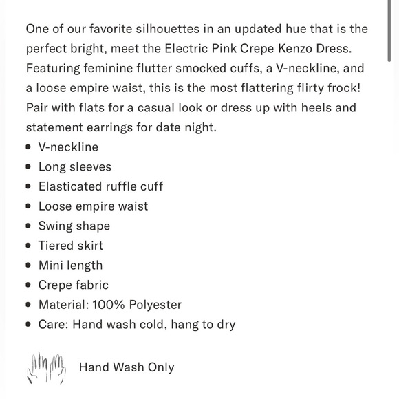 Pomander Place Kenzo Dress-Electric Pink-Women’s XS-Summer-Spring-Wedding-NEW - Picture 5 of 13